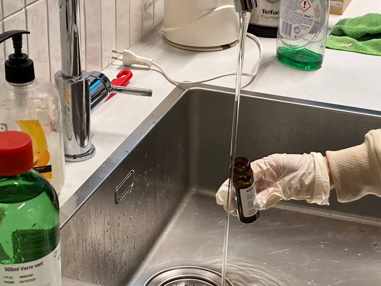 water sampling well certification